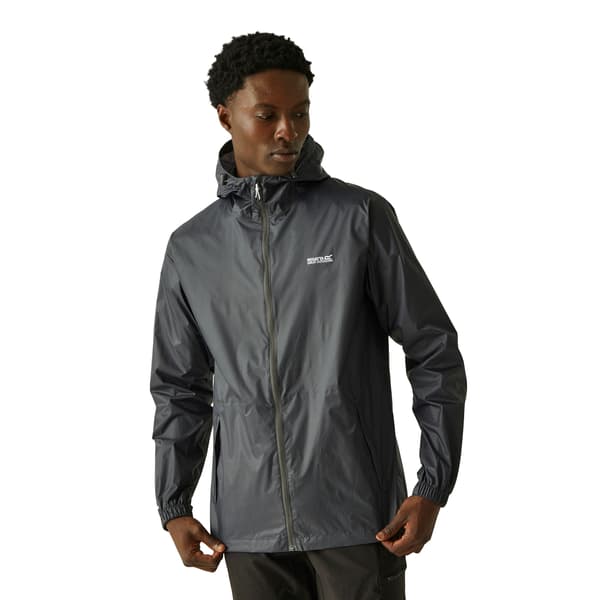 Regatta Pack It III Vattentät Jacka Herr S Tätgrå Seal Grey S