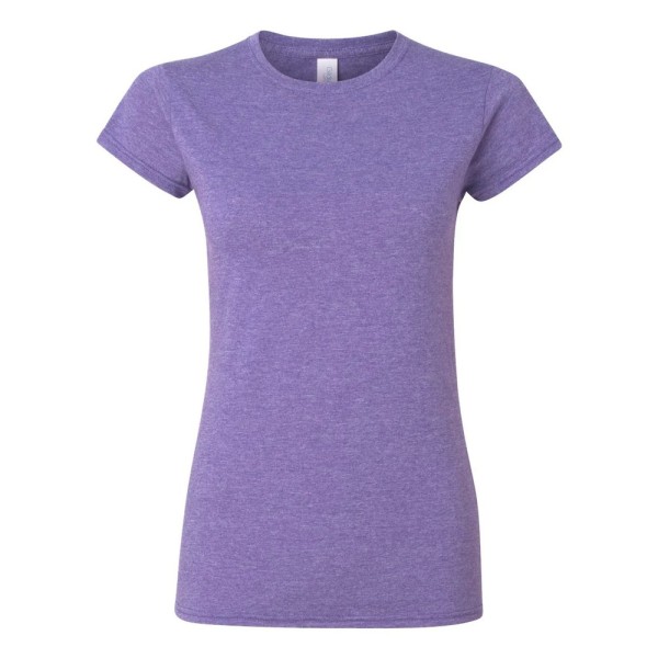 Gildan Dam/Dam Softstyle Midweight T-shirt L Violet Violet L