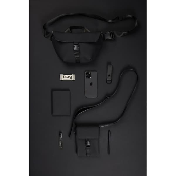 Vinga Baltimore Återvunnen Sling Ryggsäck One Size Svart Black One Size