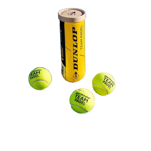Dunlop Padelboll (3-pack) Storlek: One Size Gul Yellow One Size