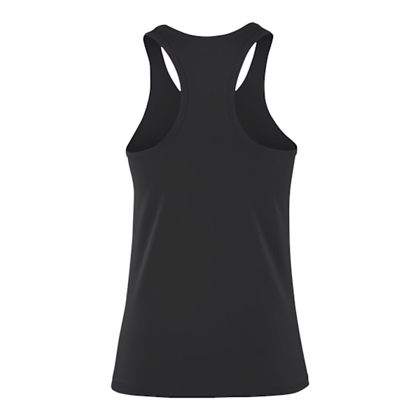 Spiro Womens/Ladies Softex Stretch Fitness Sleeveless Vest Top Black XL