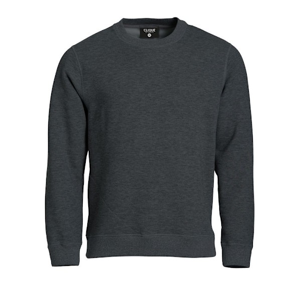 Clique Unisex Vuxen Klassisk Melange Rund Hals Sweatshirt XL An Anthracite Melange XL