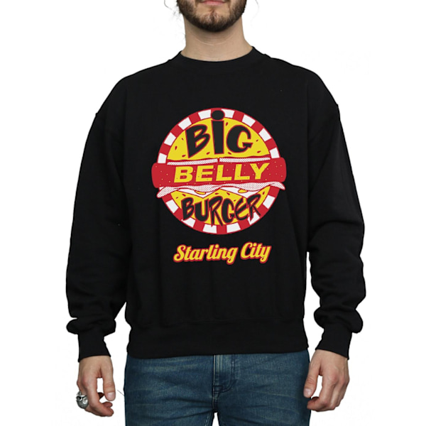 DC Comics Arrow Big Belly Burger Logo Sweatshirt M Svart Black M