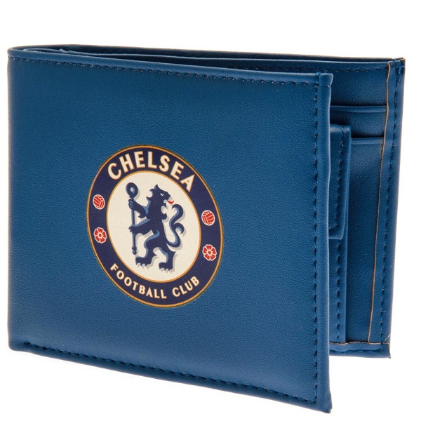 Chelsea FC Crest PU-plånbok One Size Blå/Vit/Röd Blue/White/Red One Size