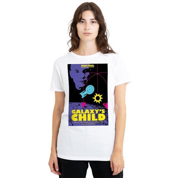 Star Trek Unisex Vuxen The Next Generation Säsong 4 Avsnitt 16 White L