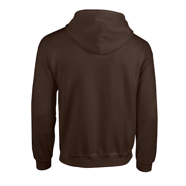 Gildan Unisex Adult Heavy Blend Full Zip Full Zip Hoodie XL Mörk Choklad Dark Chocolate XL