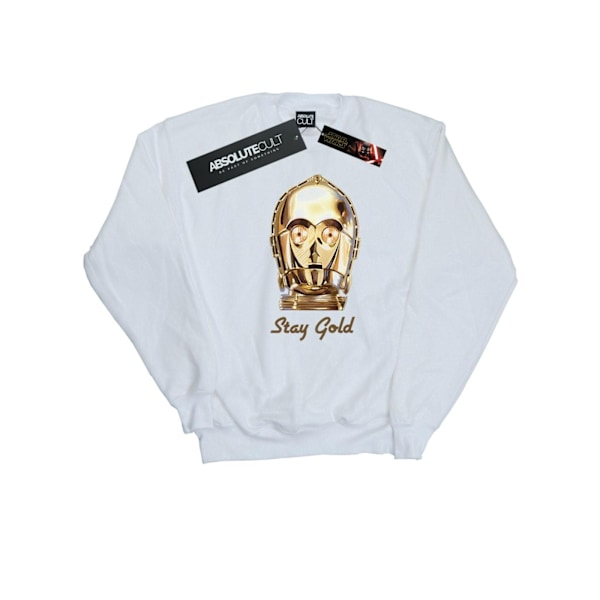 Star Wars Herr The Rise Of Skywalker C-3PO Stay Gold Sweatshirt White 3XL