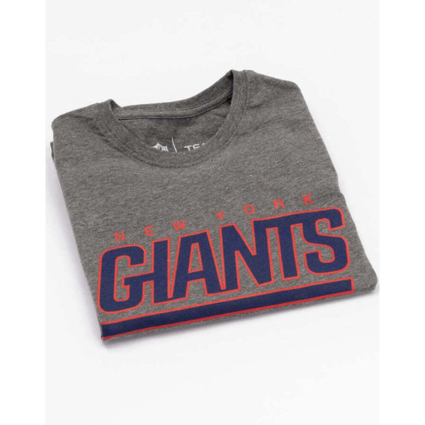 New York Giants T-shirt dam/dam M Grå/marinblå/röd Grey/Navy/Red M