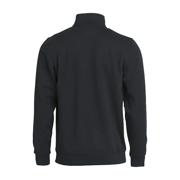 Clique Unisex Vuxen Basic Halv Zip Sweatshirt M Svart Black M