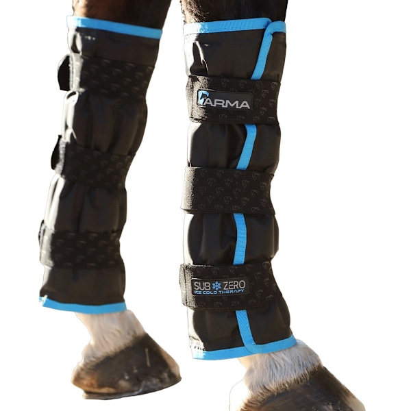 ARMA Subzero Horse Ice Boots One Size Black Black One Size