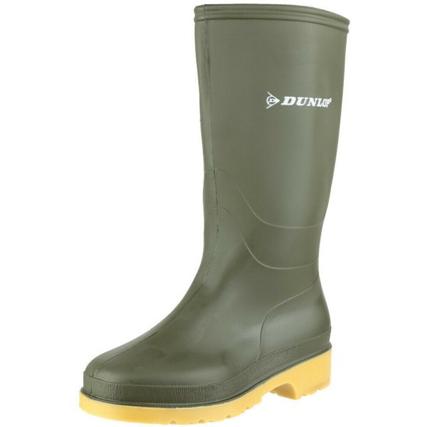 DUNLOP Barnstövlar i gummi för barn, unisex, 16247 DULLS, 32 Green 32 EUR