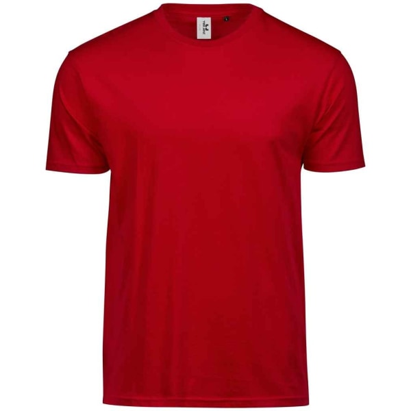 Tee Jays Mens Power T-Shirt 5XL Röd Red 5XL