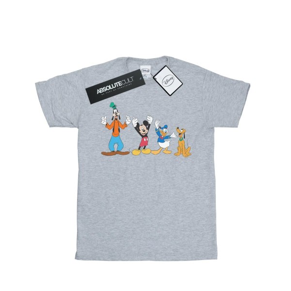 Disney Herr Mickey Mouse Vänner T-shirt XXL Sports Grey Sports Grey XXL