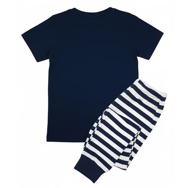 Tom & Jerry Pojkar Trouble Maker Randig Kortärmad Lång Pyjamas Navy 6-7 Years