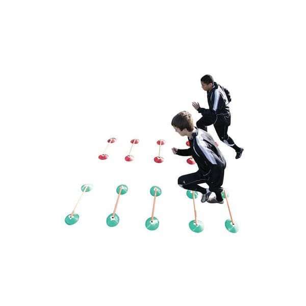 Precision Speed Agility Koner Set One Size Blå/Röd Blue/Red One Size