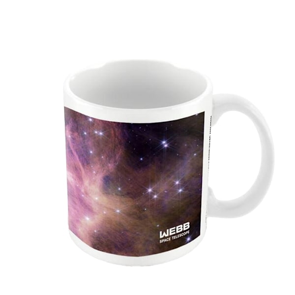 Webb-rymdteleskopet Flytande Brun dvärg Mugg En Storlek Lila Purple/White One Size