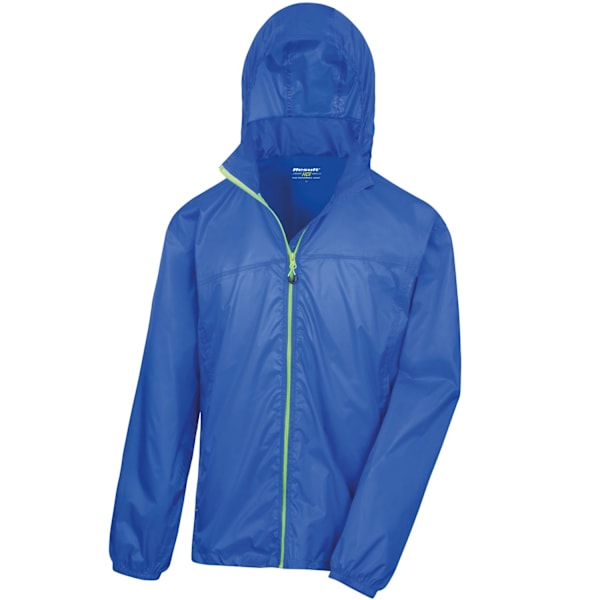 Result Urban Unisex Vuxen Stowable HDI Quest Jacka M Royal Blu Royal Blue/Lime Green M