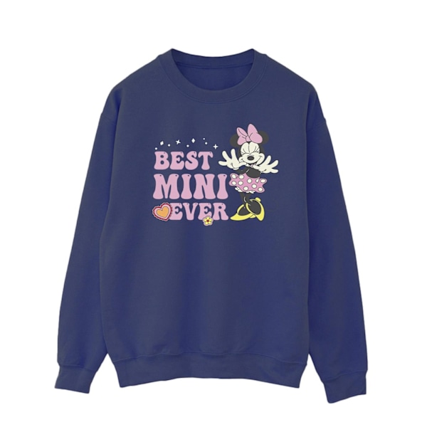 Disney Mens Best Mini Ever Sweatshirt L Marinblå Navy Blue L