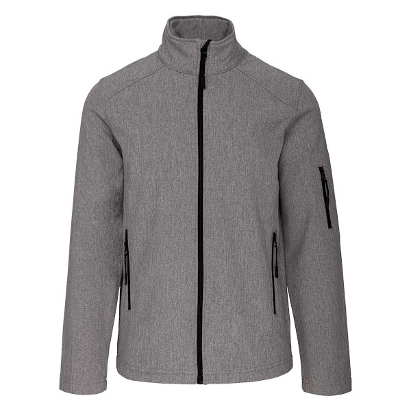 Kariban Herr Soft Shell Jacka M Marl Grey Marl Grey M