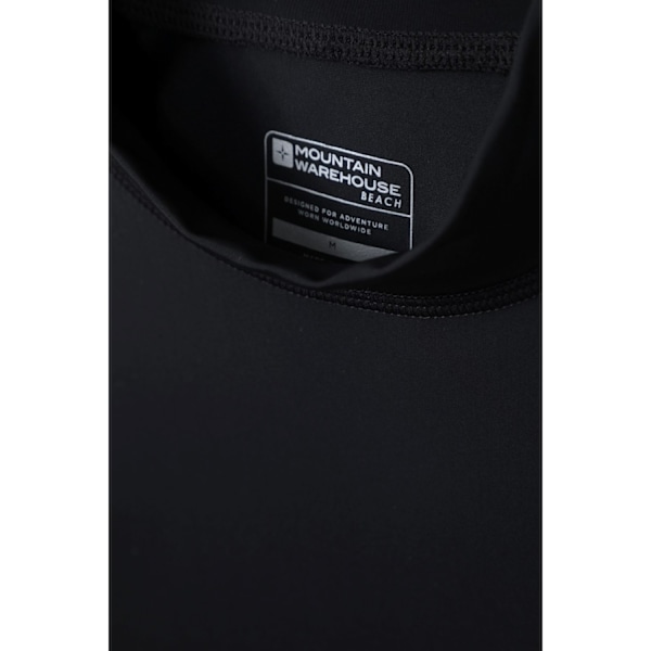 Mountain Warehouse UV-skyddande rashguard för män S svart Black S