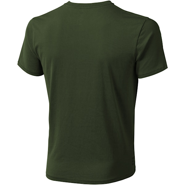 Elevate Nanaimo T-shirt med kort ärm för män M Army Green Army Green M