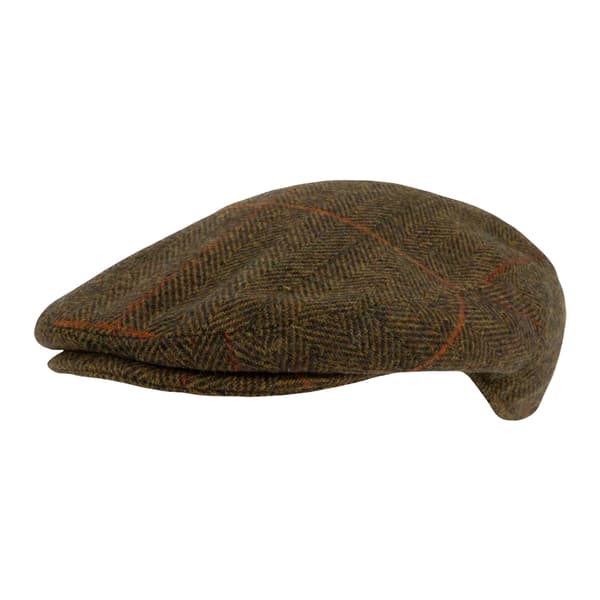 Jack Pyke Tweed Flat Cap för män 60cm Brun Brown 60cm