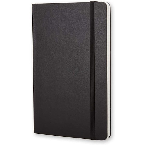 Moleskine Classic PK Hard Cover Rutigt Anteckningsblock One Size Solid Solid Black One Size