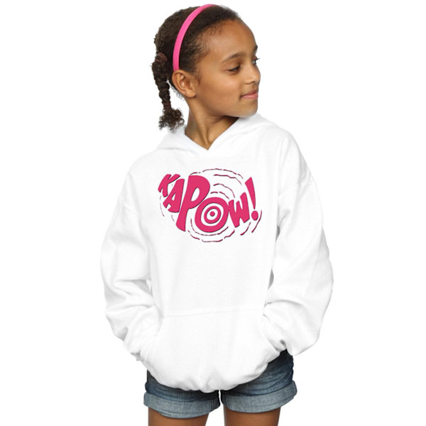 DC Comics Girls Batman TV-serie Kapow Hoodie 12-13 år Vit White 12-13 Years