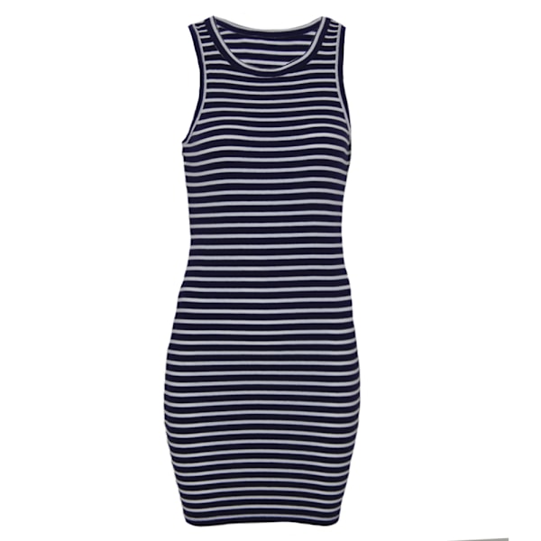 Brave Soul Dam/Damer Sleeveless Randig Miniklänning M Marinblå Navy M