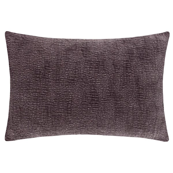 Yard Osaka Chenille Kuddeöverdrag 40cm x 60cm Flintgrå Flint Grey 40cm x 60cm