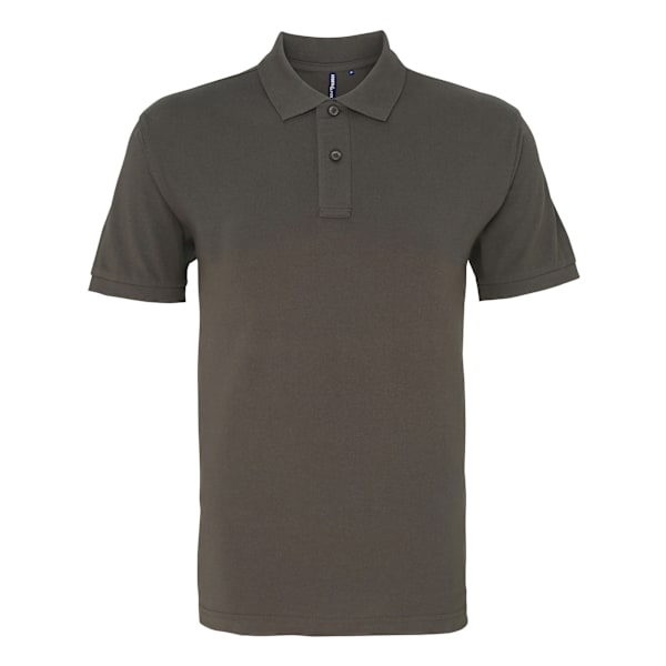 Asquith & Fox Herr Organic Classic Fit Polotröja XL Slate Slate XL