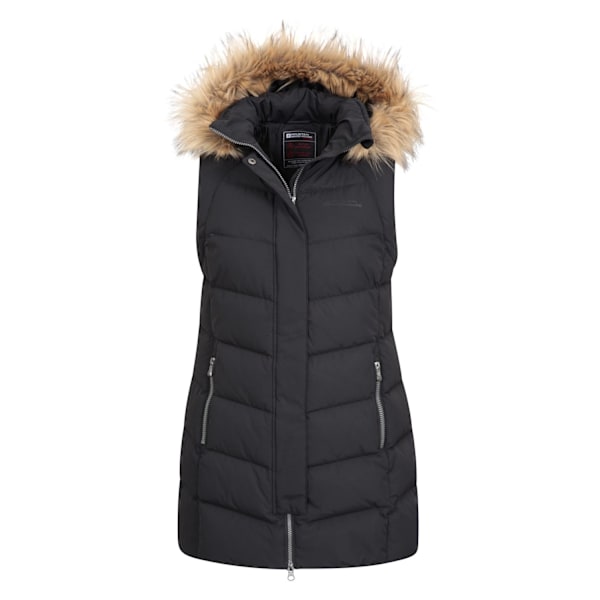 Mountain Warehouse Dam/Kvinnor Isla Extreme Gilet 8 UK Svart Black 8 UK