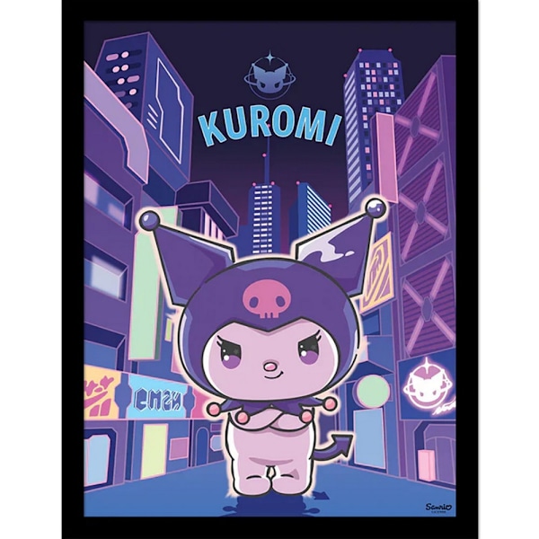 Kuromi Ambition Bildtryck 40cm x 30cm Flerfärgad Multicoloured 40cm x 30cm