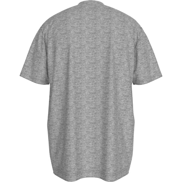 Tommy Hilfiger Herr Logotyp Regular Kortärmad T-shirt S Grå H Grey Heather Marl S