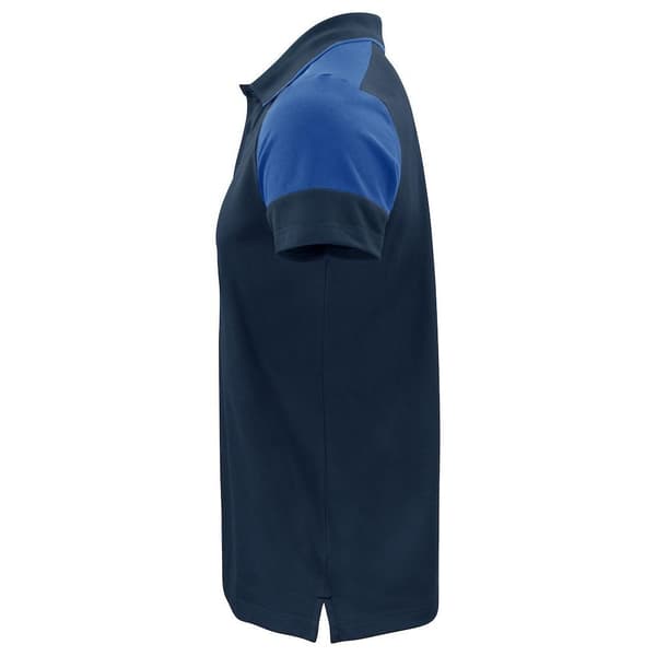 Printer Herr Prime Contrast Pikétröja 3XL Koboltblå/Marinblå Cobalt Blue/Navy 3XL