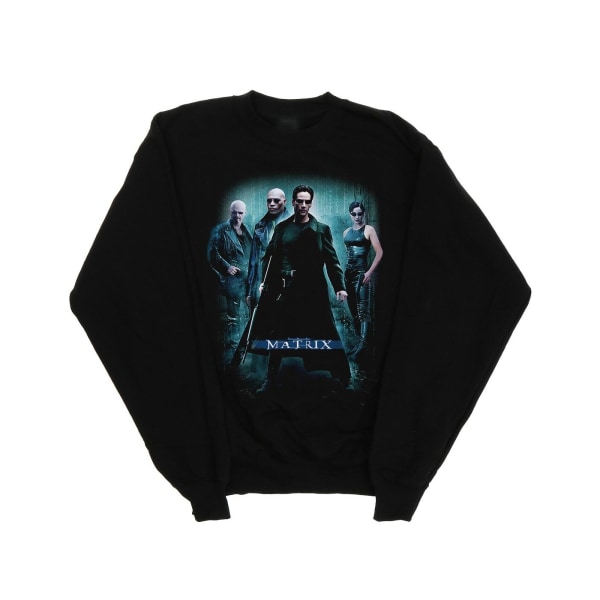 The Matrix Mens Group Poster Sweatshirt XXL Svart Black XXL