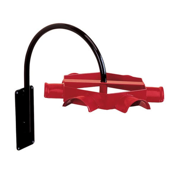 Stubbs Bridle Rack Carousel Varje Svart/Röd Black/Red Each
