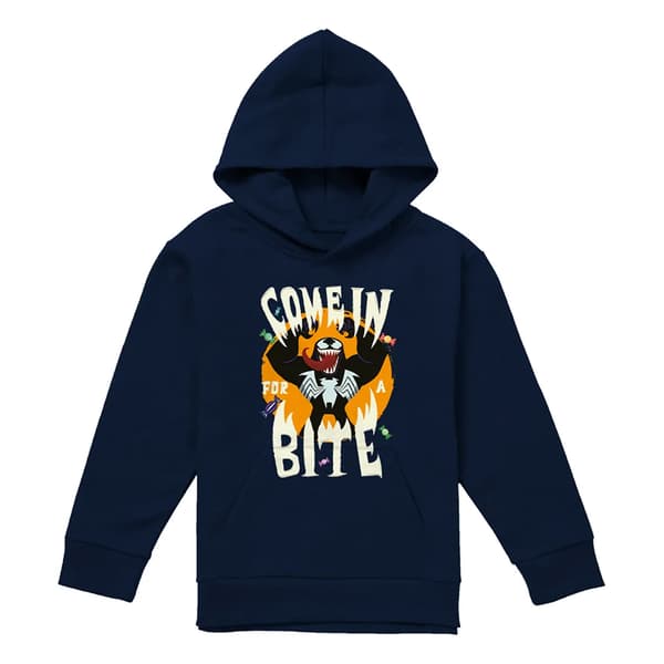 Venom Barn/Kids Bite Pull Over Hoodie 5-6 år Athletic H Athletic Heather 5-6 Years