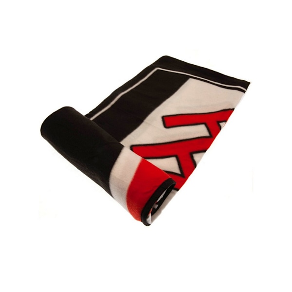 Fulham FC Fleece Pulse filt En Storlek Svart/Röd Black/Red One Size