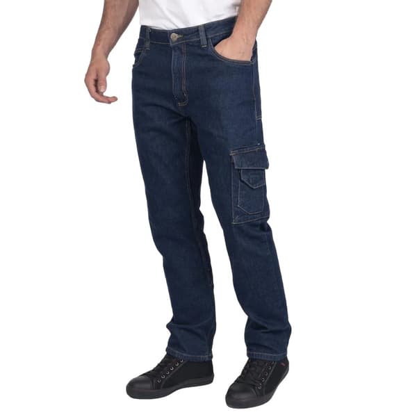 Lee Cooper Herr Denim Stretch Jeans 36R Ljusblå Light Blue 36R