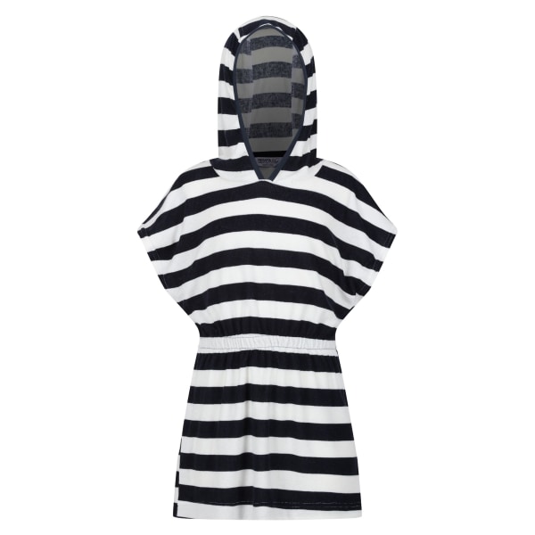 Regatta Barn/Barn Bernessa Striped Toweling Poncho 5-6 Ye Navy 5-6 Years