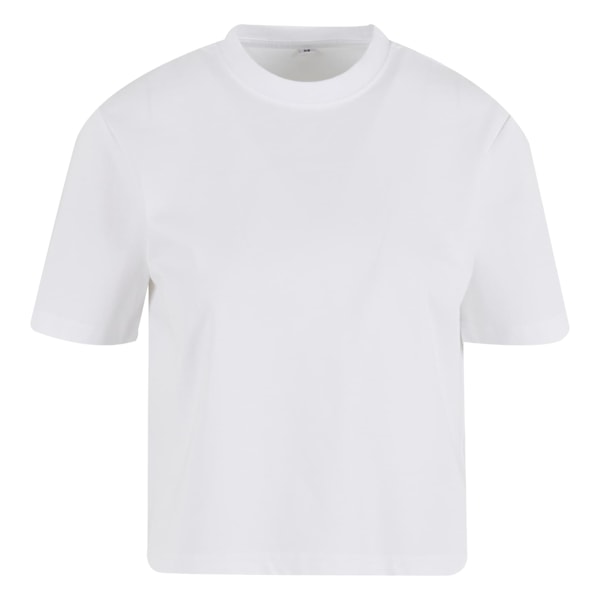 Build Your Brand Dam/Dam Sorona Lös T-Shirt 10 UK Vit White 10 UK
