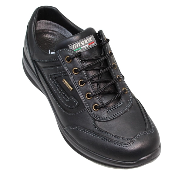 Grisport Airwalker Läderskor för Herr 10 UK Svart Black 10 UK