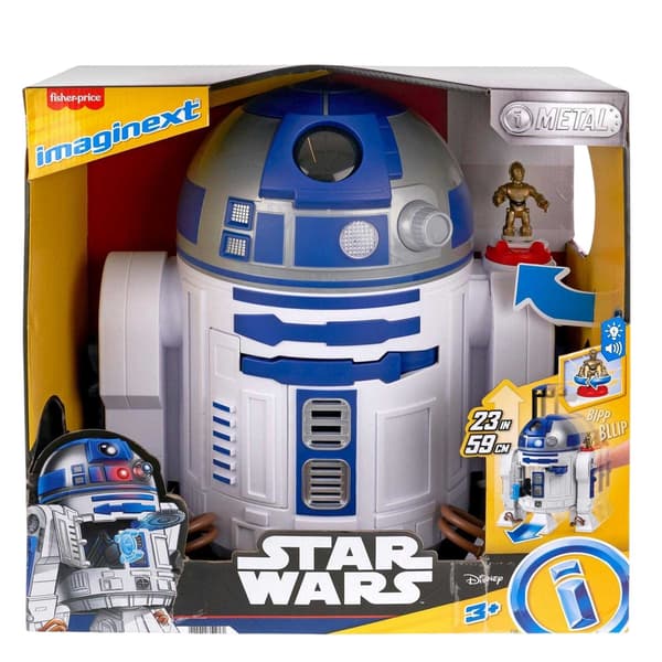 Star Wars Barn R2-D2 & C3PO Interaktiv Leksak En Storlek White/Blue One Size