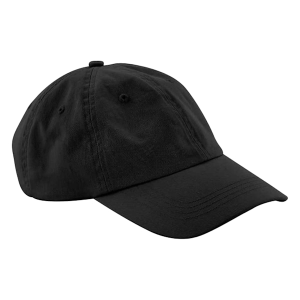 Beechfield Unisex Vuxen Organisk Bomulls Basebollkeps En Storlek Svart Black One Size