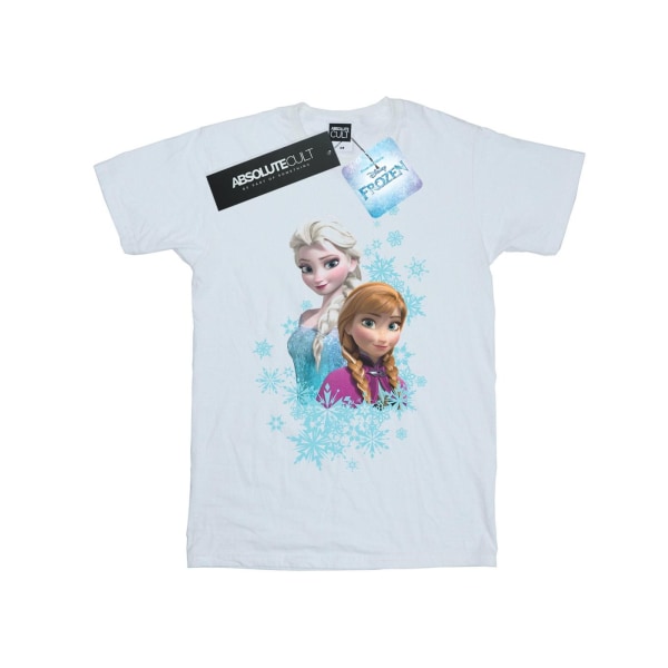 Disney Boys Frozen Elsa And Anna Sisters T-Shirt 12-13 år Wh White 12-13 Years