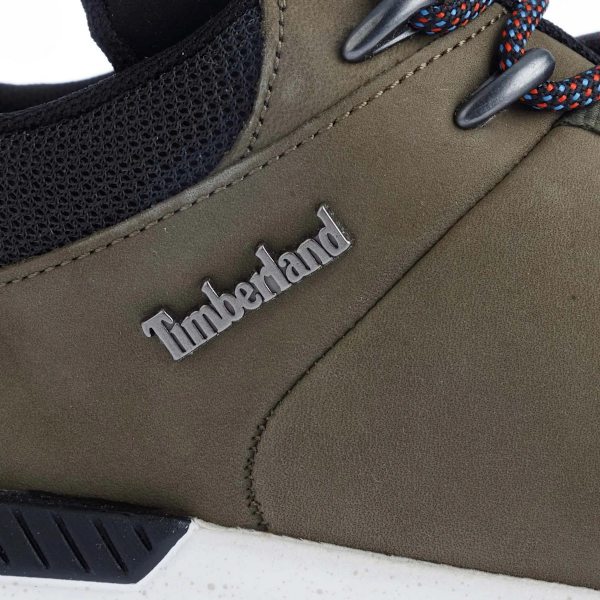 Timberland Herr Field Trekker Läder Vandringskängor 7 UK Khaki Khaki Green 7 UK