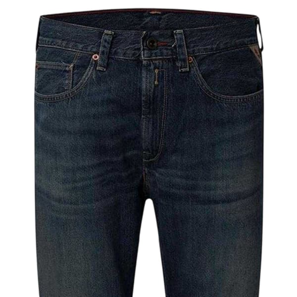 Replay Herr Neaal Slim Jeans i Bomull 32R Blå Blue 32R