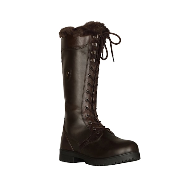 Moretta Dam/Dam Nola Lace Läder Country Boots 5 UK Brun Brown 5 UK