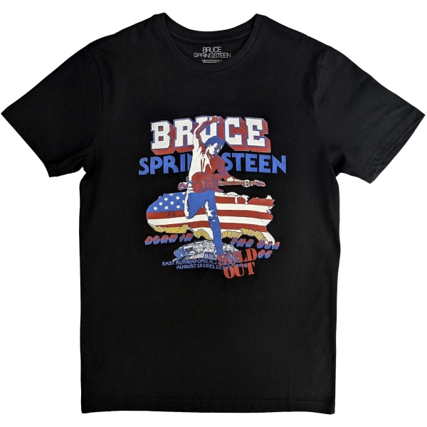 Bruce Springsteen Unisex vuxen född i USA ´85 T-shirt M Bl Black M
